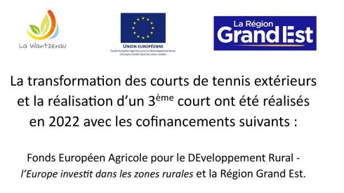 Courts de tennis extérieurs