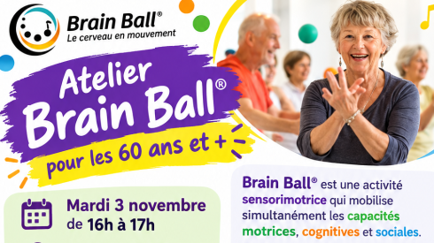 BRAIN BALL® : CORPS ET CERVEAU EN MOUVEMENT !