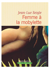 femme mobylette